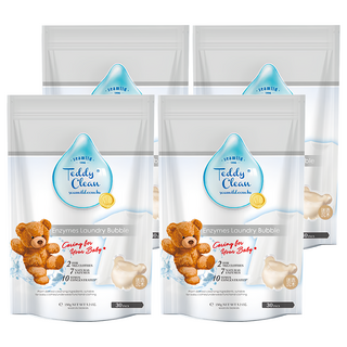 清淨海 純淨系列 植萃酵素洗衣膠囊 迷迭沉木, 30顆, 4袋