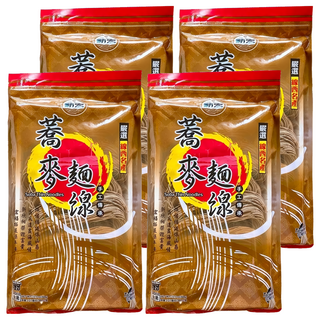 新宏 蕎麥麵線 台灣製造, 4包, 360g