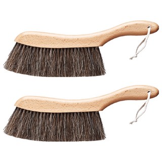 葉子小舖 馬鬃刷, 2個, 原木色