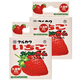 MARUKAWA 丸川 草莓香味 沐浴球 Set 泡澡用 12歲以上適用, 40g, 2盒