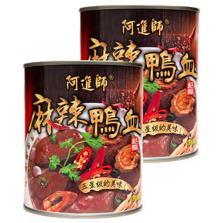阿進師 麻辣鴨血, 800g, 2罐