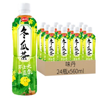 味丹 心茶道冬瓜茶, 560ml, 24瓶