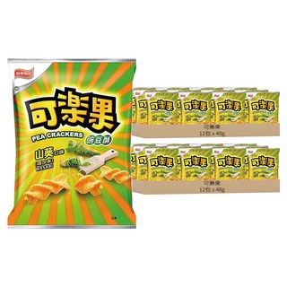 可樂果 豌豆蘇 山葵 哇沙米口味, 48g, 24包