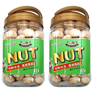 品鮮生活 特大顆蜂蜜奶油夏威夷豆, 450g, 2包