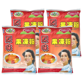 東承 天之山 原味果凍粉, 1kg (35.3oz), 台灣製造, 4包