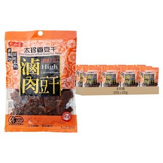 太珍香 滷肉豆干, 100g, 20包