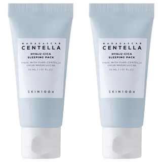 SKIN1004 馬達加斯加積雪草玻尿酸晚安面膜, 30ml, 2條