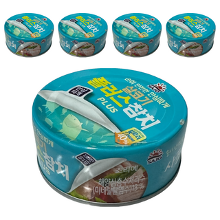 SAJO 鰹魚罐 水藍色, 5罐, 100g