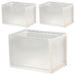 livinbox 巧拚收納箱 KD-2619, 透明, 3個