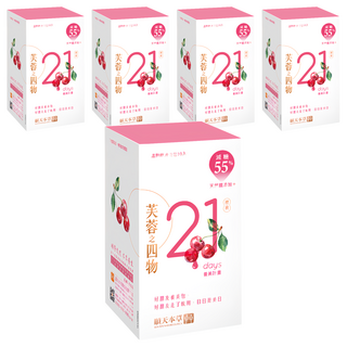 順天本草 芙蓉之四物養美計畫 減糖版 溫熱飲沖泡包 減糖55% 天然鐵添加+, 10包, 24g, 5盒