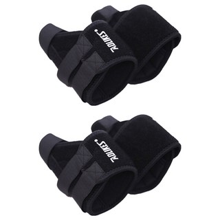 aolikes 拇指矯正套 1051 黑色/右腳, 2入