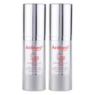 Arenes 愛霓思 潤膚防曬隔離霜spf50 sun protection cream spf50, 35ml, 2入