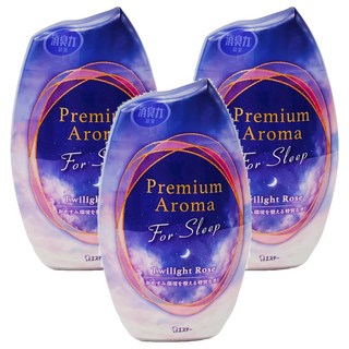 ST 雞仔牌 消臭力 Premium Aroma 室內舒眠系列芳香劑, 薄暮玫瑰 紫色, 400ml, 3瓶