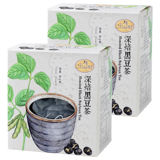 Magnet 曼寧 深培黑豆茶, 無咖啡因, 促進新陳代謝, 養顏美容, 8g, 15包, 2盒