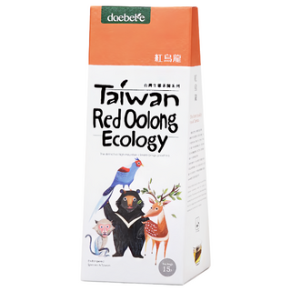 daebete 茶米茶 自然生態 紅烏龍茶包, 獨立茶包 方便沖泡, 45g, 15包, 1盒