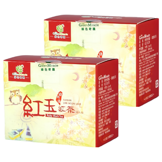 綠色奇蹟 紅玉紅茶, 2.2g, 10包, 2盒