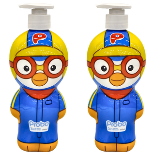 Probo 博寶兒 PORORO 3合1沐浴露, 500ml, 花果香, 2瓶