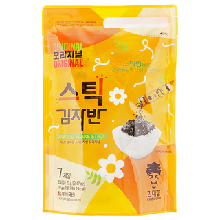 韓味不二 海苔酥原味 7包, 70g, 1袋