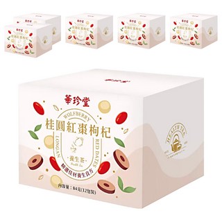 仁濟中藥 華珍堂 桂圓紅棗枸杞養生茶, 7g, 12包, 6盒