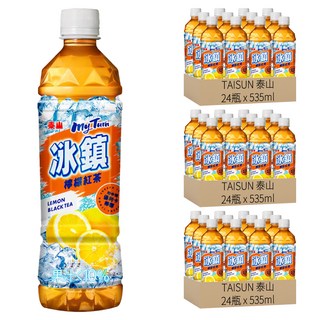TAISUN 泰山 冰鎮檸檬紅茶, 535ml, 72瓶