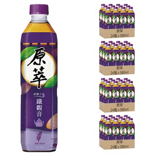 原萃 鐵觀音, 無糖 無香料 雲霧工法, 580ml, 96瓶