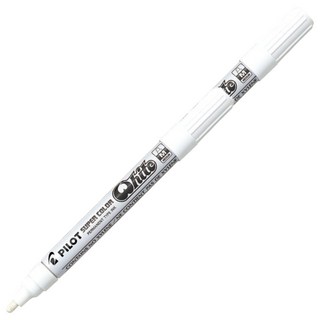 PILOT 百樂牌 SCWEF 油漆筆, 白色, 2支, 1色