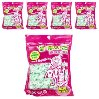 室飄香 香氛防蟲錠 檸檬 N-218 和紙便利包, 300g, 5個