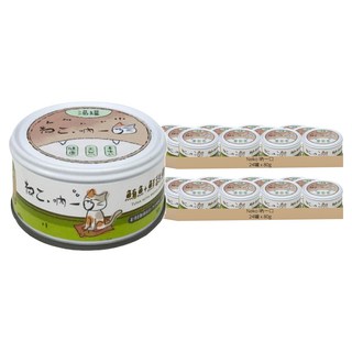 Neko 吶一口 貓湯罐 鮪魚 + 鮮甜鰹魚 80g, 48罐