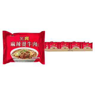 維力 真爽麵 麻辣燙牛肉 75g, 30包