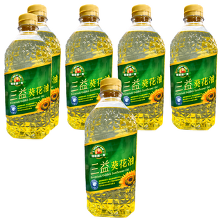 得意的一天 三益葵花油, 1.58L, 6瓶