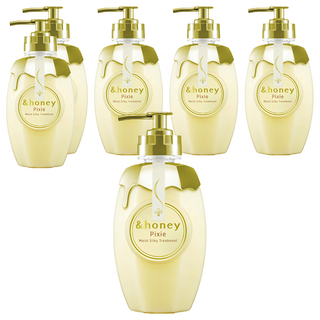 &honey pixie 蜂蜜飄逸柔潤潤髮乳2.0 深層滋養 柔順光澤, 6瓶, 440ml