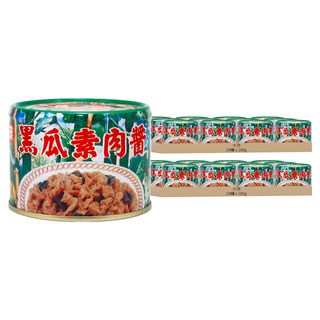 大茂 黑瓜素肉醬, 180g, 48罐