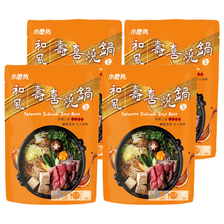 小磨坊 和風壽喜燒鍋醬, 4包, 100ml, 100g