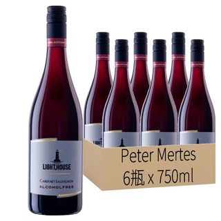 Peter Mertes 卡本內蘇維翁紅葡萄酒風味飲 無酒精, 750ml, 6瓶