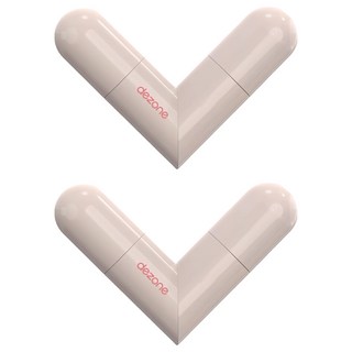 DEZONE 黛莊 一體式眼線印章 YW02 蜜茶棕 快速成型 自然持久 雙頭設計 眼線筆 2個