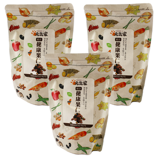 元氣家 綜合健康果仁 養生聖品, 200g, 3包
