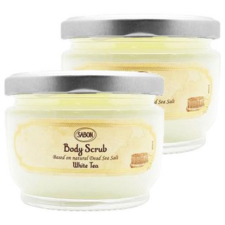 SABON 身體磨砂膏 白茶, 320g, 2件