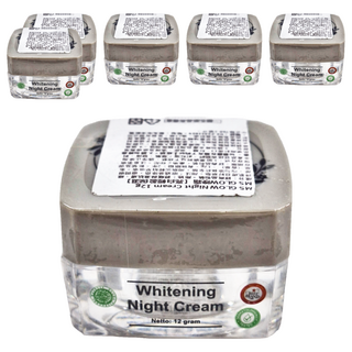 MS GLOW 晚霜 6罐 12g - 深層滋潤、提亮膚色、改善彈性