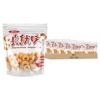 華元 真魷味 紅燒口味, 180g, 10包