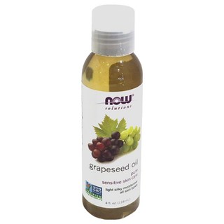NOW Foods 純葡萄子保濕油, 118ml, 1瓶