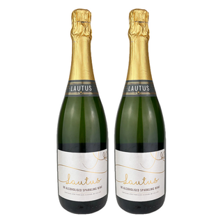 Lautus 勞特斯 Sparkling Wine 無酒精白氣泡酒風味飲, 750ml, 2瓶