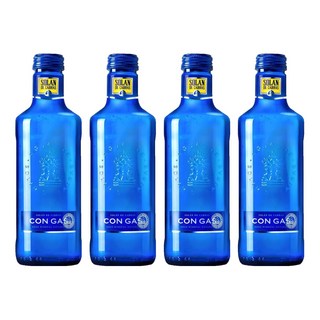 SOLAN DE CABRAS 西班牙神藍氣泡水, 時尚湛藍瓶身，綿密氣泡，清新順口, 750ml, 4瓶