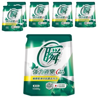 Magic Amah 妙管家 瞬洗衣精補充包 強力消臭, 1.5kg, 6包