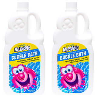 Mr.Bubble 泡泡先生 兒童沐浴乳 溫和無香 低過敏性 無淚配方 經⼉科醫師與⽪膚科醫師測試, 1.06L, 2瓶