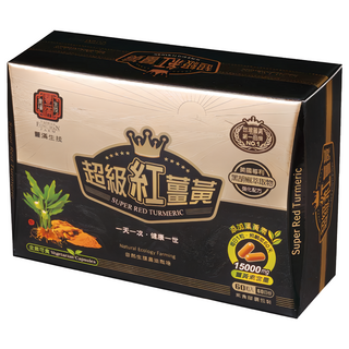 超級紅薑黃膠囊, 60顆, 1盒