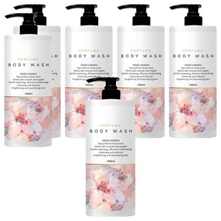 COCO No.5 奢華香水沐浴乳, 6個, 1L