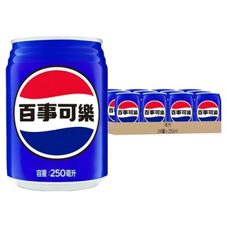 PEPSI 百事可樂, 250ml, 24罐
