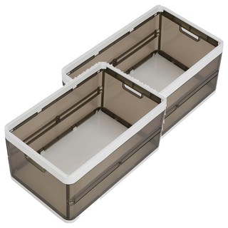 Joeki 衣物收納箱 SN0281 39 x 24 x 19cm 無蓋無格款, 2個