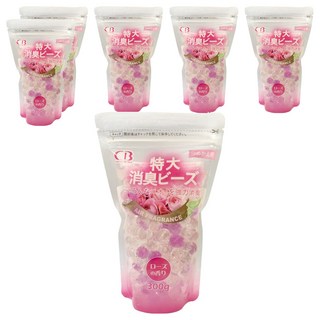CB 特大型消臭珠，玫瑰香補充包，300g, 6包