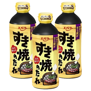 Ebara 壽喜燒醬 關東風味, 500ml, 3瓶